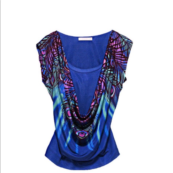 Matthew Williamson H&M peacock top - Picture 6 of 6